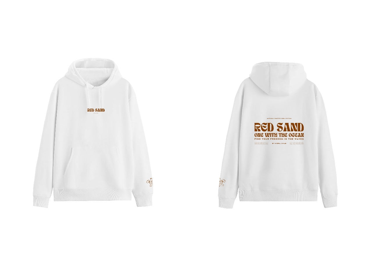 Hoodie Red sand